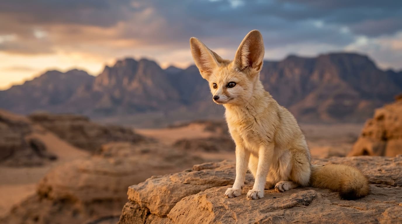 Le Fennec du Sahara